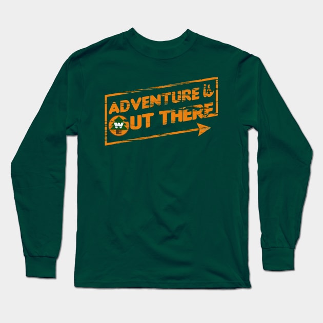 Adventure is Out There Long Sleeve T-Shirt by PopCultureShirts